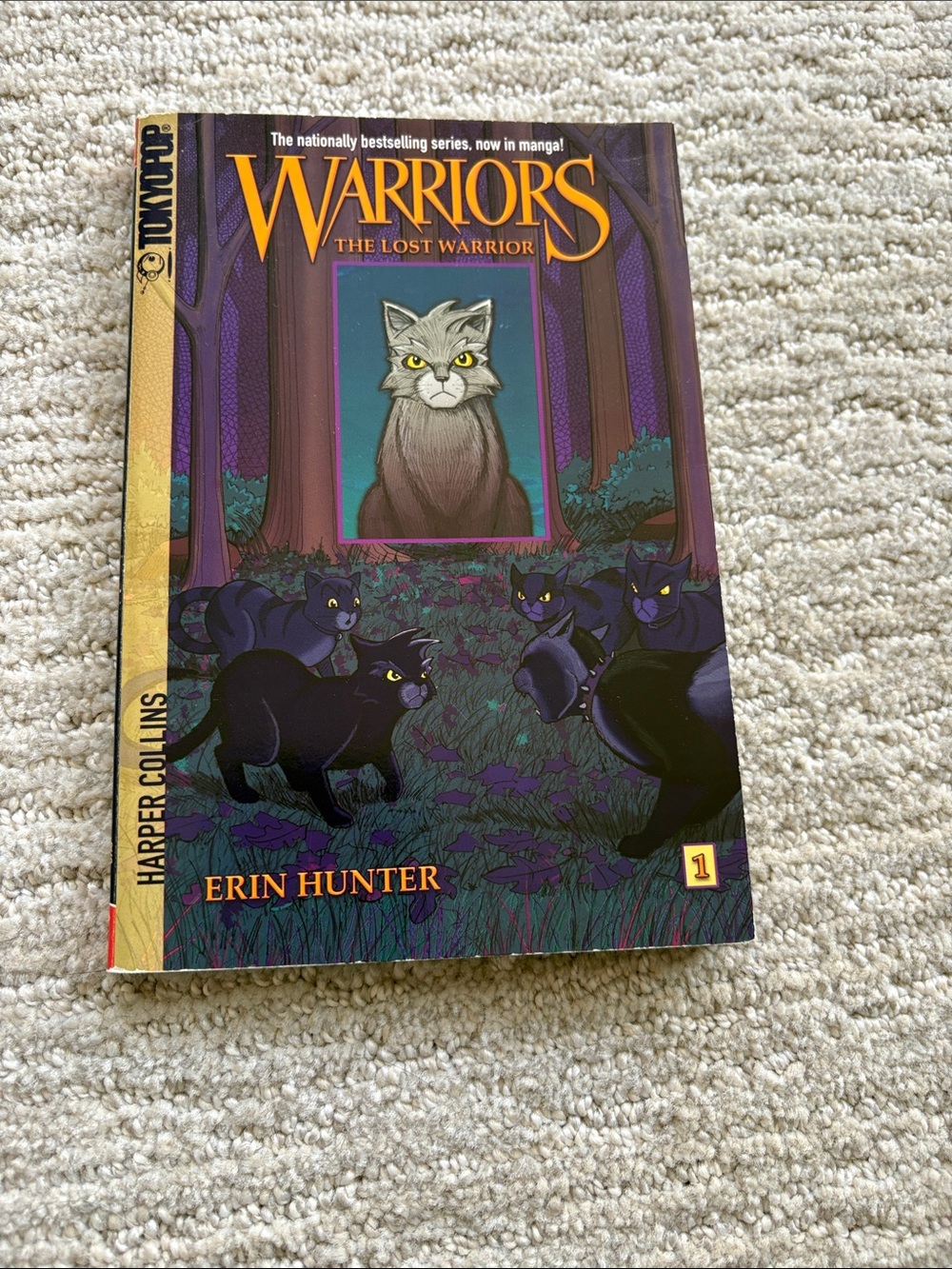 Warriors: The Lost Warrior Manga Series #1 by Erin Hunter Book